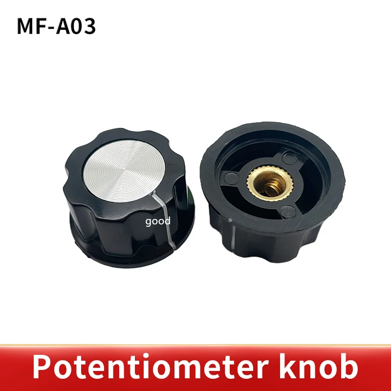 10Pcs MF-A01 MF-A02 MF-A03 MF-A04 MF-A05 Potentiometer Knob WTH118/WX050 Rotary Switch Electronic 6mm potentiometer knob cap rotary encoder knob plastic knob cap