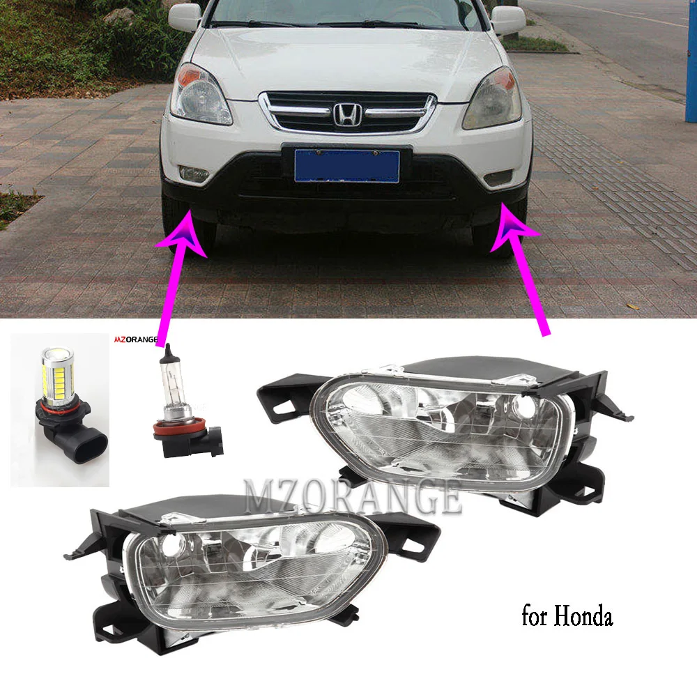 Fendinebbia Per Honda Crv Cr-V Rd5 Rd7 2002-2004 Fari A Led Suv Paraurti Anteriore Fendinebbia Accessori Per Auto Kit Carrozzeria Parti Styling