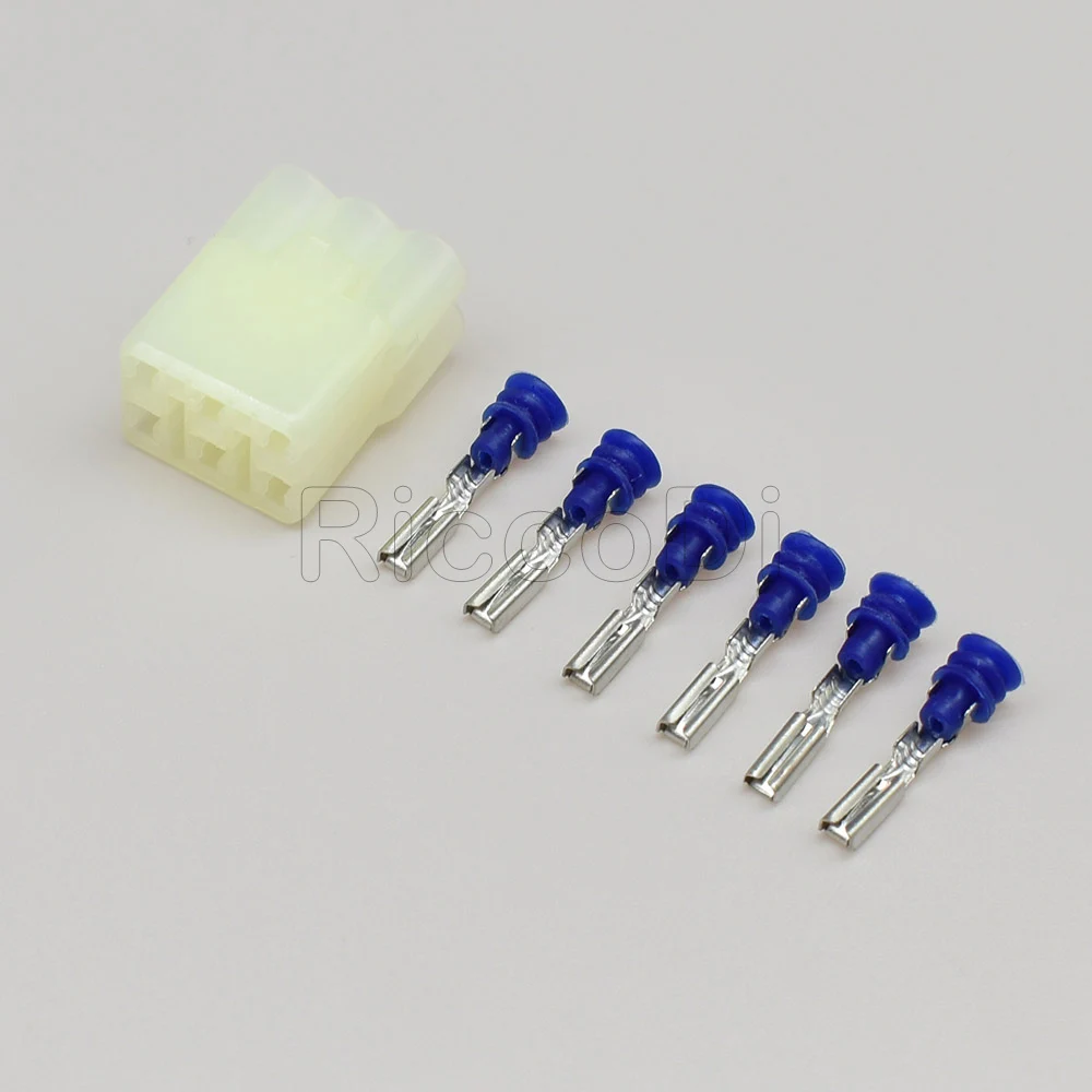 1-20Kit Sets Sumitomo 6 Pin HM 090 Male Female Motorcycle
