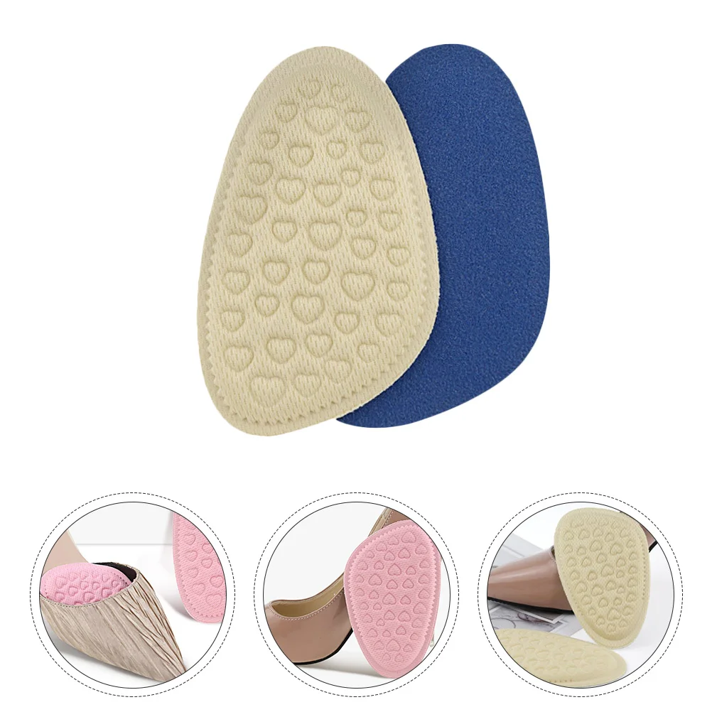 

6 Pairs Of Cushions Reusable Shoe Inserts High Heel Pads For Shoe Comfort Forefoot Pads