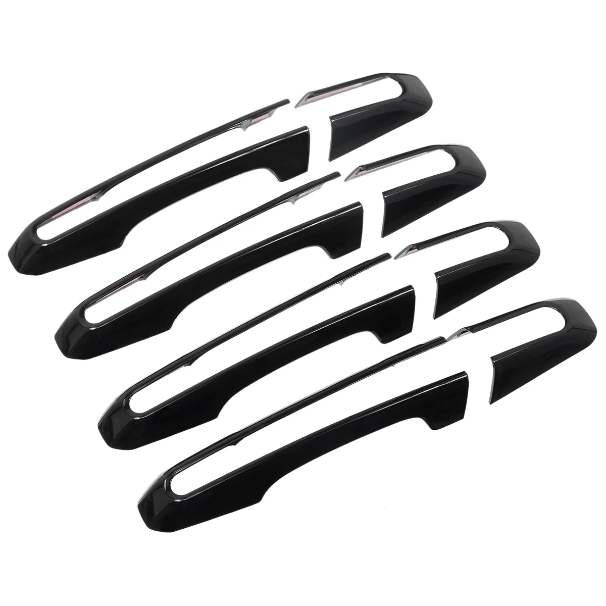 

Внешняя ручка, декоративная рамка для автомобиля, задняя защитная декоративная рамка для Land Rover Jaguar Black