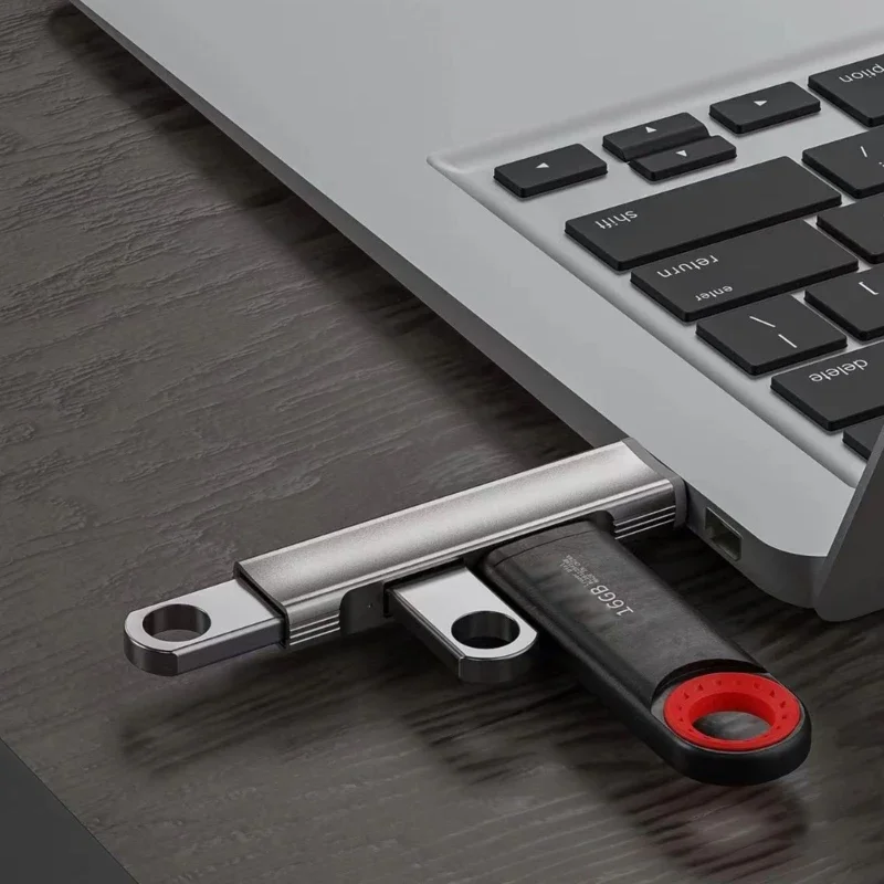 멀티 포트 USB 허브 USB 도킹 스테이션 USB 분배기 커넥터 노트북 컴퓨터 USB 어댑터 도킹 스테이션