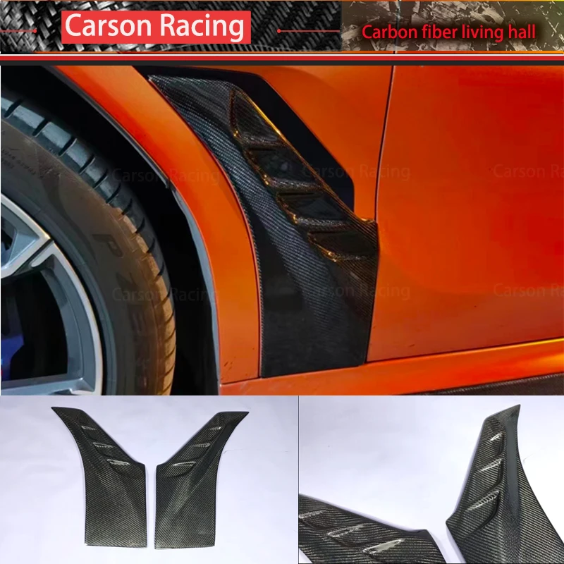BMW G06 X6 2019-2023 리얼 탄소 섬유 자동차 리프 벤트 루프 스포일러, 자동차 리프 벤트, 자동차 테일 난류