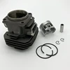 48mm Cylinder Piston Ring Clips Kit Fit For EMAK OLEO MAC 965 961 962 956 EFCO 162 Chainsaw Spare Parts Garden Tools 50022006 6