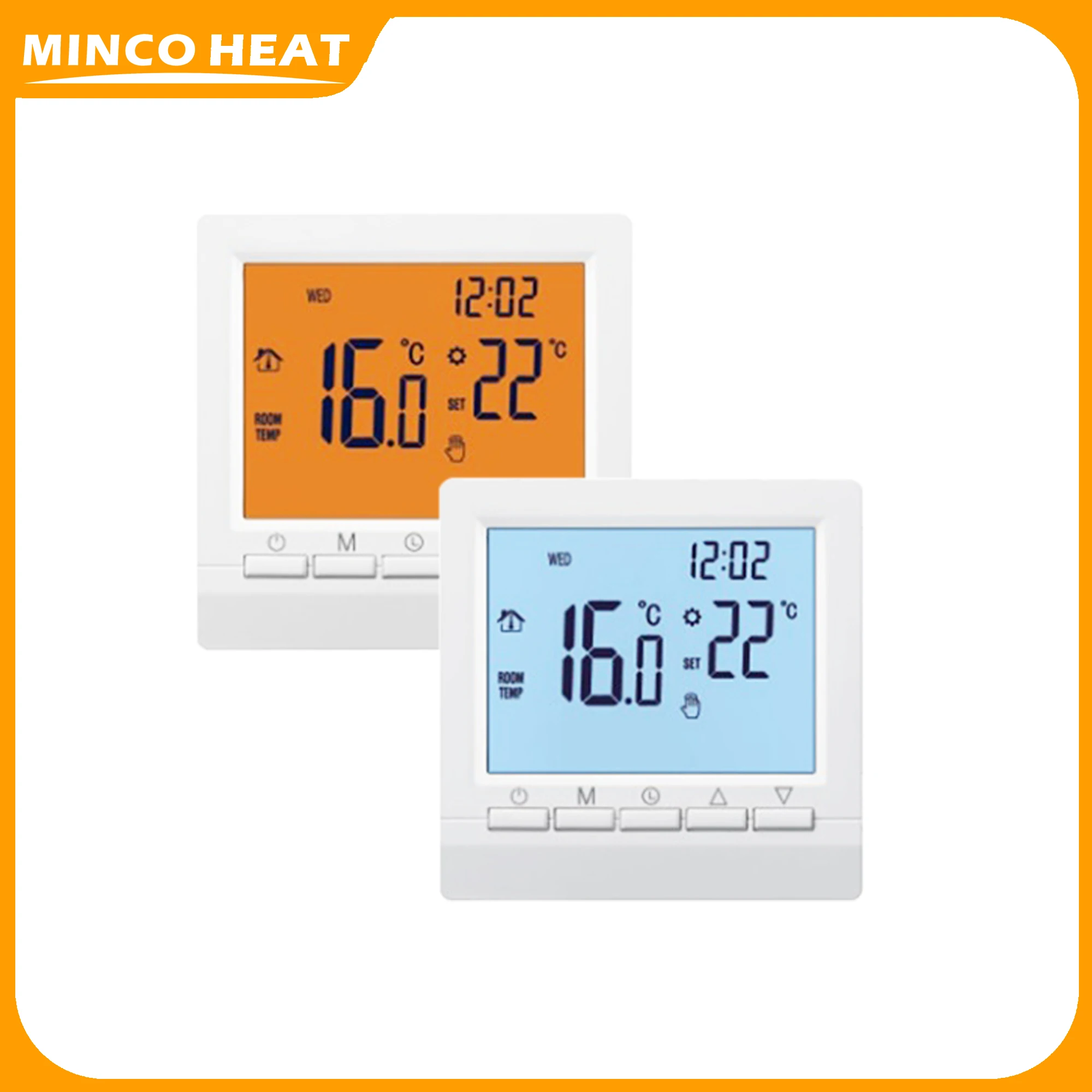 aquecimento regulador temperatura controle lcd aa bateria