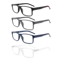 MODFANS lunettes de lecture à lumière bleue hommes lecteurs pour femmes rectangulaire Anti-éblouissement/filtre de fatigue oculaire UV lecture lunettes confortables 2