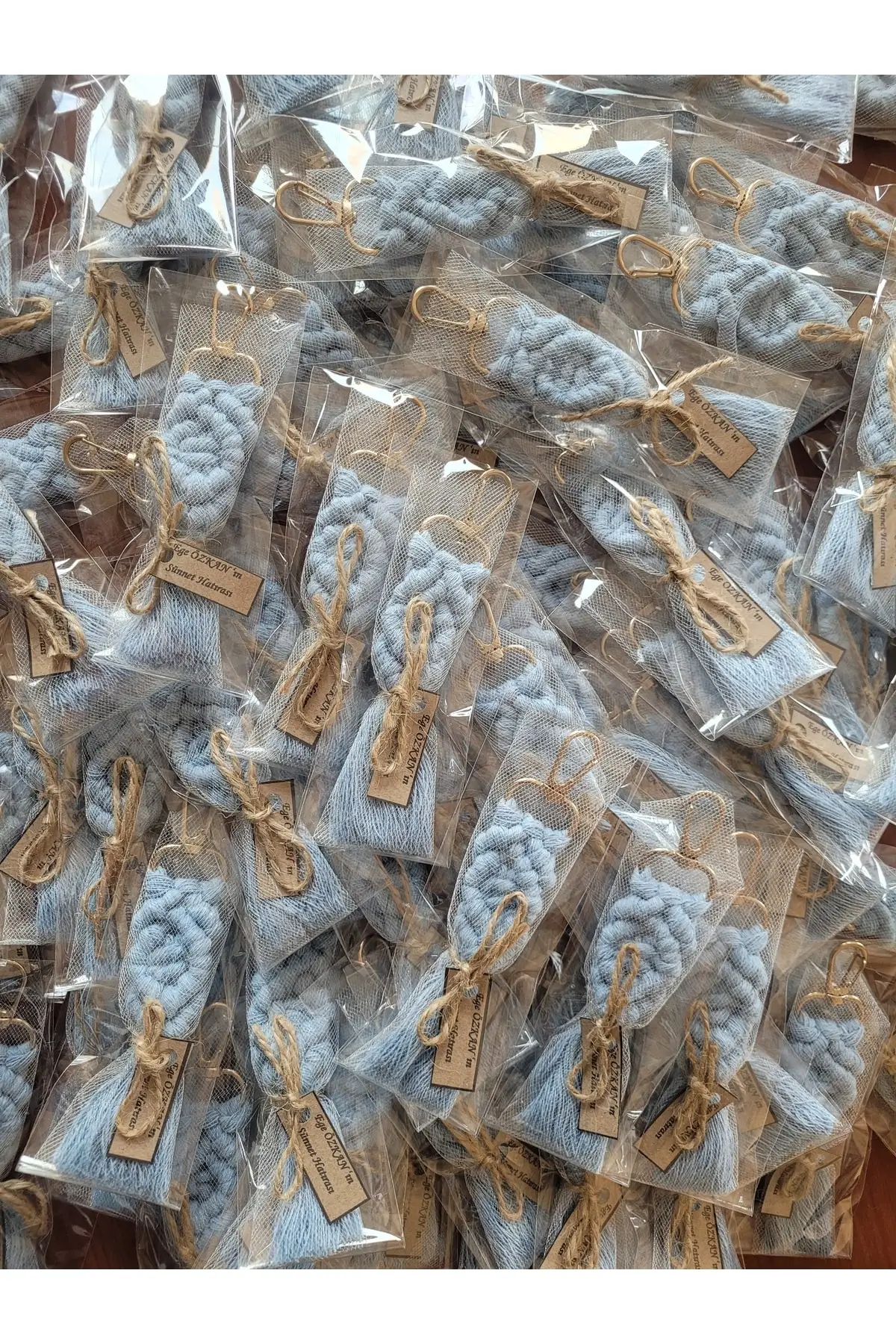 

Tassel Handmade Gift Macrame Keychain 25 Pieces