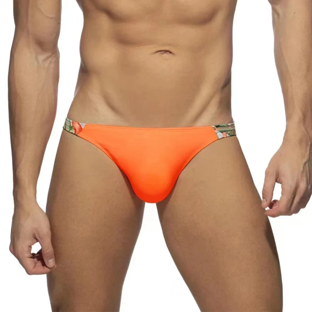 

Mens Surfing Swimming Trunks U Convex Pouch Bikini Briefs Man Elastic Waist Panties Male Swimwear Bathing Suit Soft Swimsuit