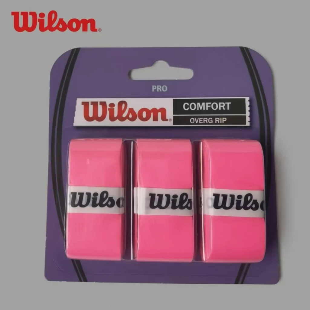 Wilson Tennisschläger Overgrip Schweißband Absorptionsgriff PU Badmintonschläger Griffband Tennisschlägerband Padel-Schlägergriff – Detail 6