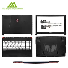 

New Laptop Case For MSI GL63 MS-16P7 16P6 16P5 Series Laptop LCD Back Cover/Front Bezel/Hinges/Palmrest/Bottom Case 15.6 inch