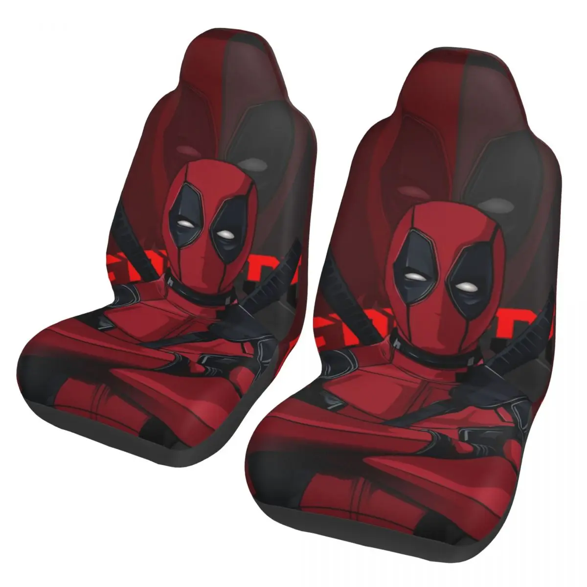 Deadpool Car Seat Deadpool Back Seat Covers Plasticolor Marvel