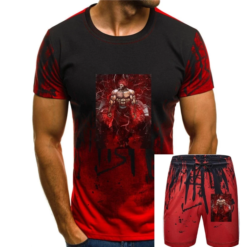 

Men tshirt Baki The king Yujiro Hanma Classic T Shirt women T-Shirt tees top
