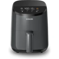 Air fryer four in one small, baking, heating, low noise, non stick, and dishwasher safe basket 1
