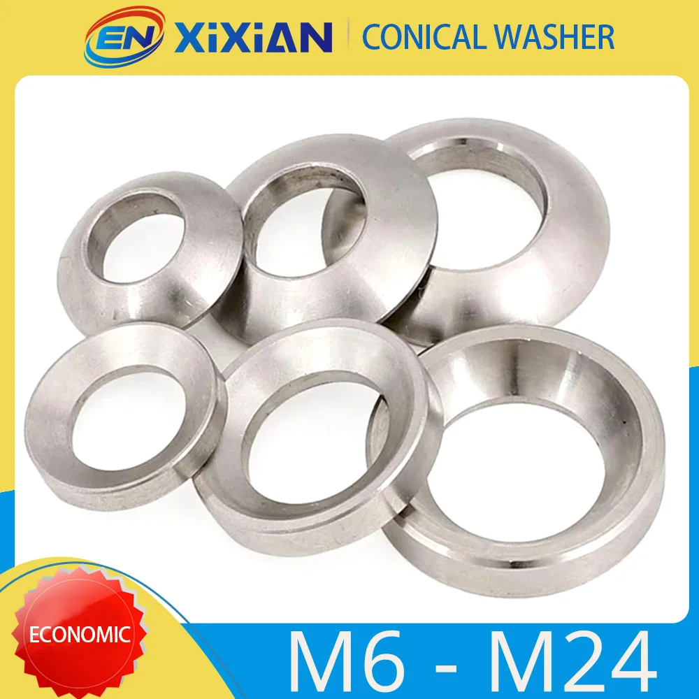 M6M8M10M12M16M20M24304StainlessSteelConicalWasherSolidCountersunkSphericalGasket.jpg