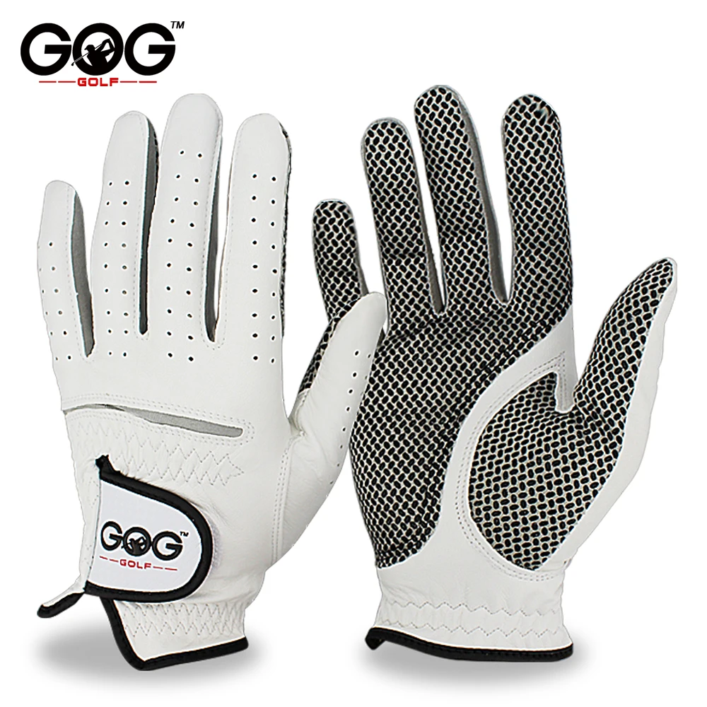 Premium Cabretta Leather Men's Golf Glove - Soft, Breathable, and Anti-Slip