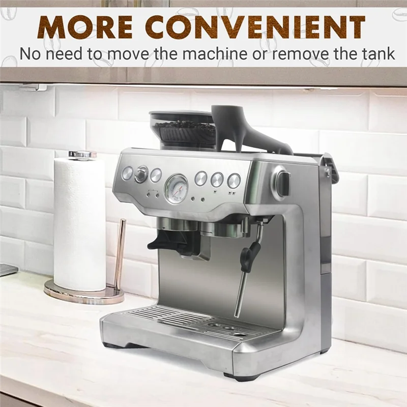 Description Picture 6 of itemB06B-Espresso Machine Water Tank Funnel Coffee Machine Funnel & Quick Access Water Funnel For Breville Espresso Machine