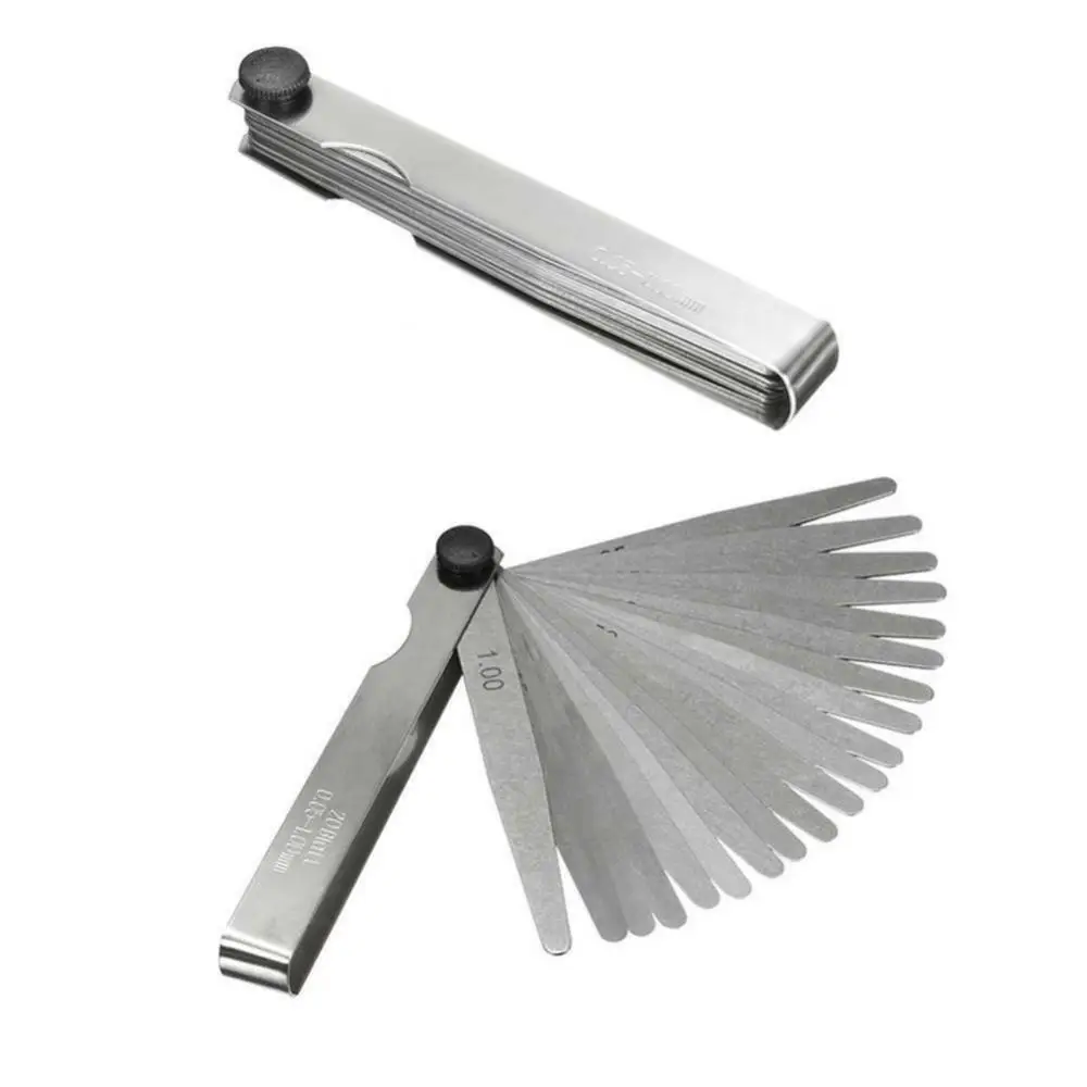 Feeler Gauge Metric Gap Filler Gauge Set Valves Foliage Of Valves Spark Plug Gap For Measurement Probe Gauging Analysis Tool feeler gauge
