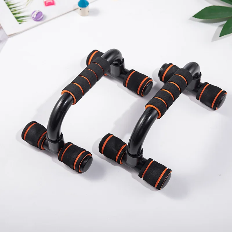 1Pc Non-slip Push Up Stand H-Shaped Gym Handles Home Fitness Power Rack Pushup Bars Exercise Arm Chest Muscle Training Equipment