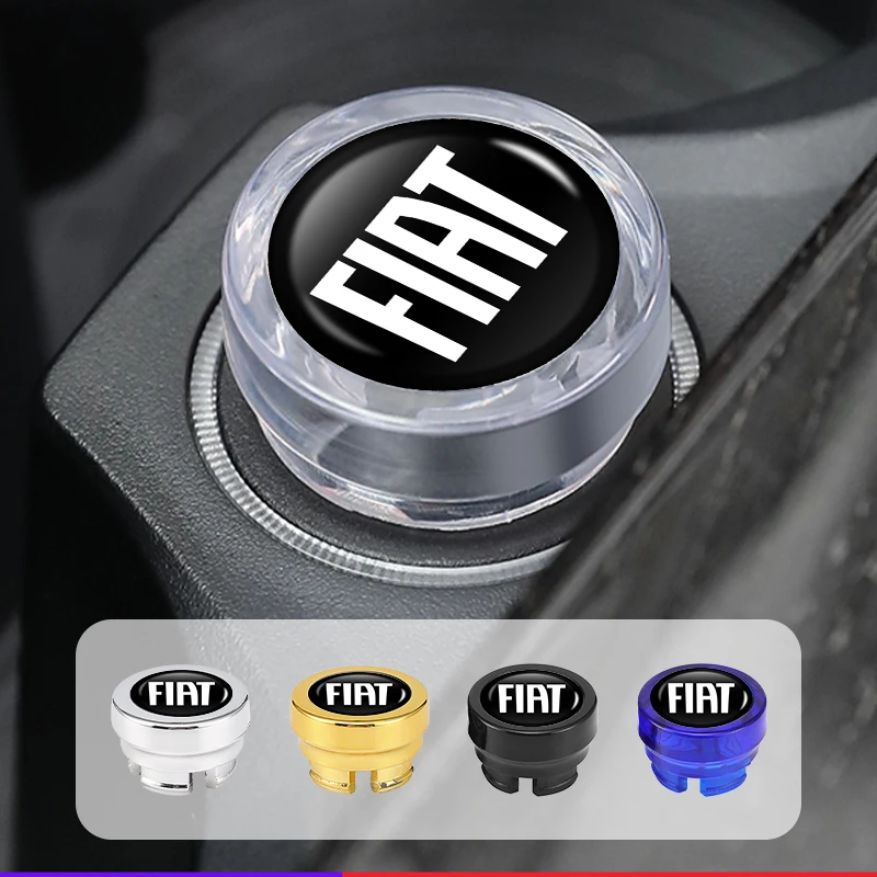 Car Cigarette Lighter Dust Cover Lighter Plug Protective Cover For FIAT