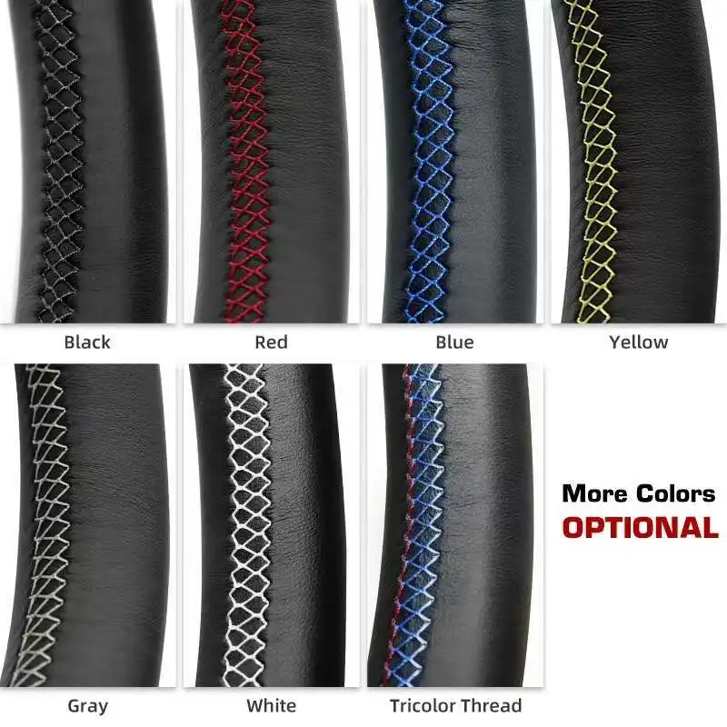 Premium Suede Braid Steering Wheel Cover