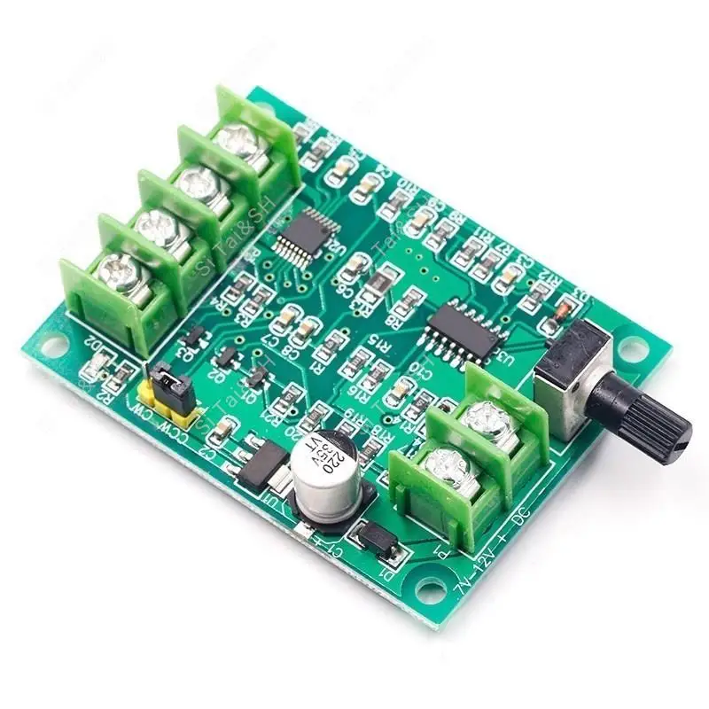 Dc Brushless Motor Drive Board Module Speed Control Board Drive Disk Motor Controller 7V-12V Versione Migliorata