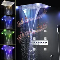 Constant temperature multifunctional music top spray shower set # dfg345 1