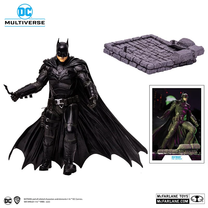 Original McFarlane DC comics 2022 New The Batman Posed Statue Anime Action  Figure 30cm Collectible figurines Model Toys _ - AliExpress Mobile