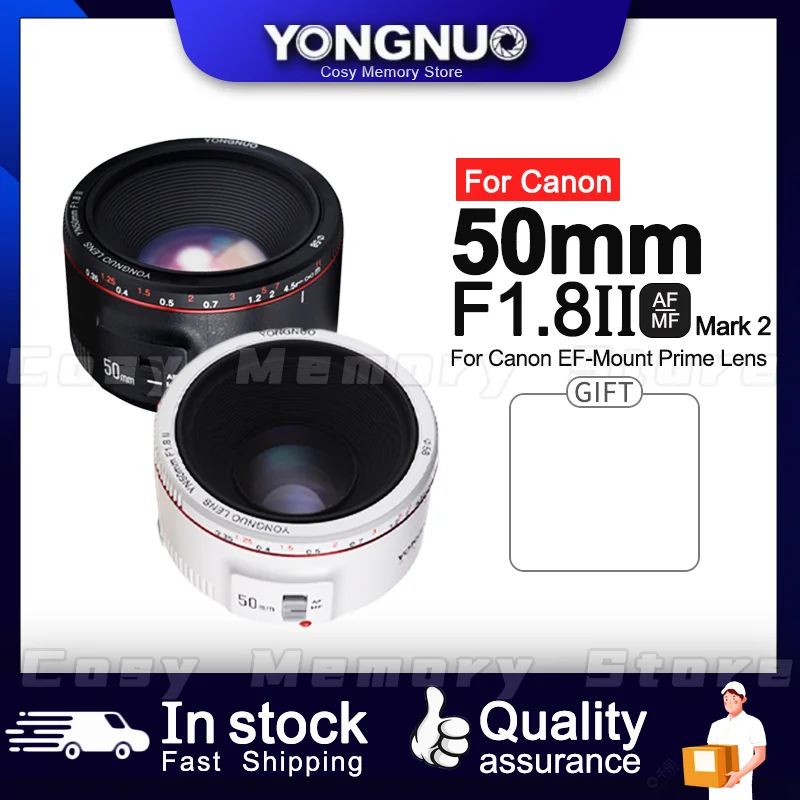 YONGNUO YN50mm Mark for Canon EOS 60D 70D 5D2 5D3 600d