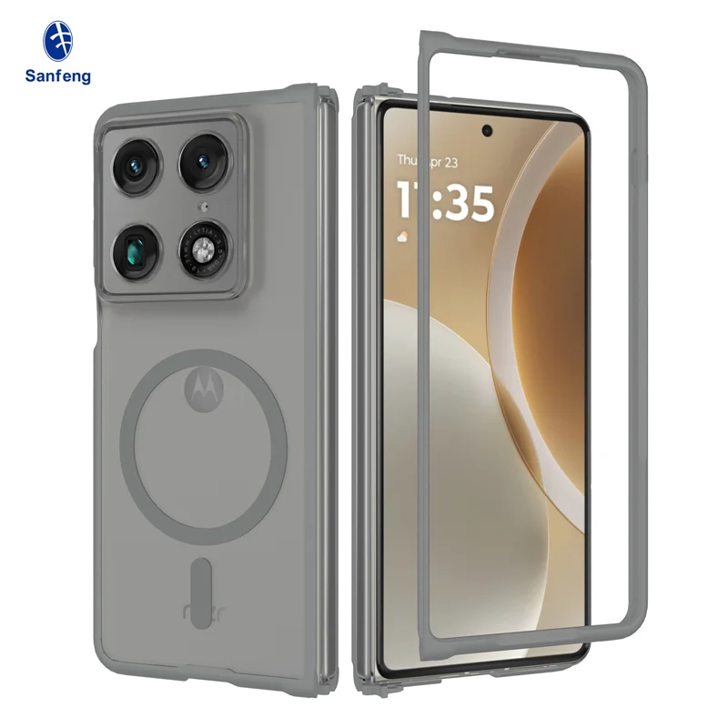 Matte TPU Magnetic Wireless Charging Protective Phone Cover