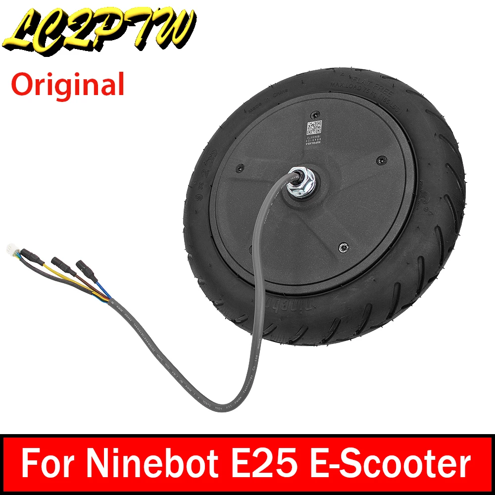Motore Motore Ruota Originale Per Ninebot E25 Scooter Elettrico Kickscooter 9*2 Motore Mozzo Ruota Motrice Anteriore 350W Parte Di Ricambio