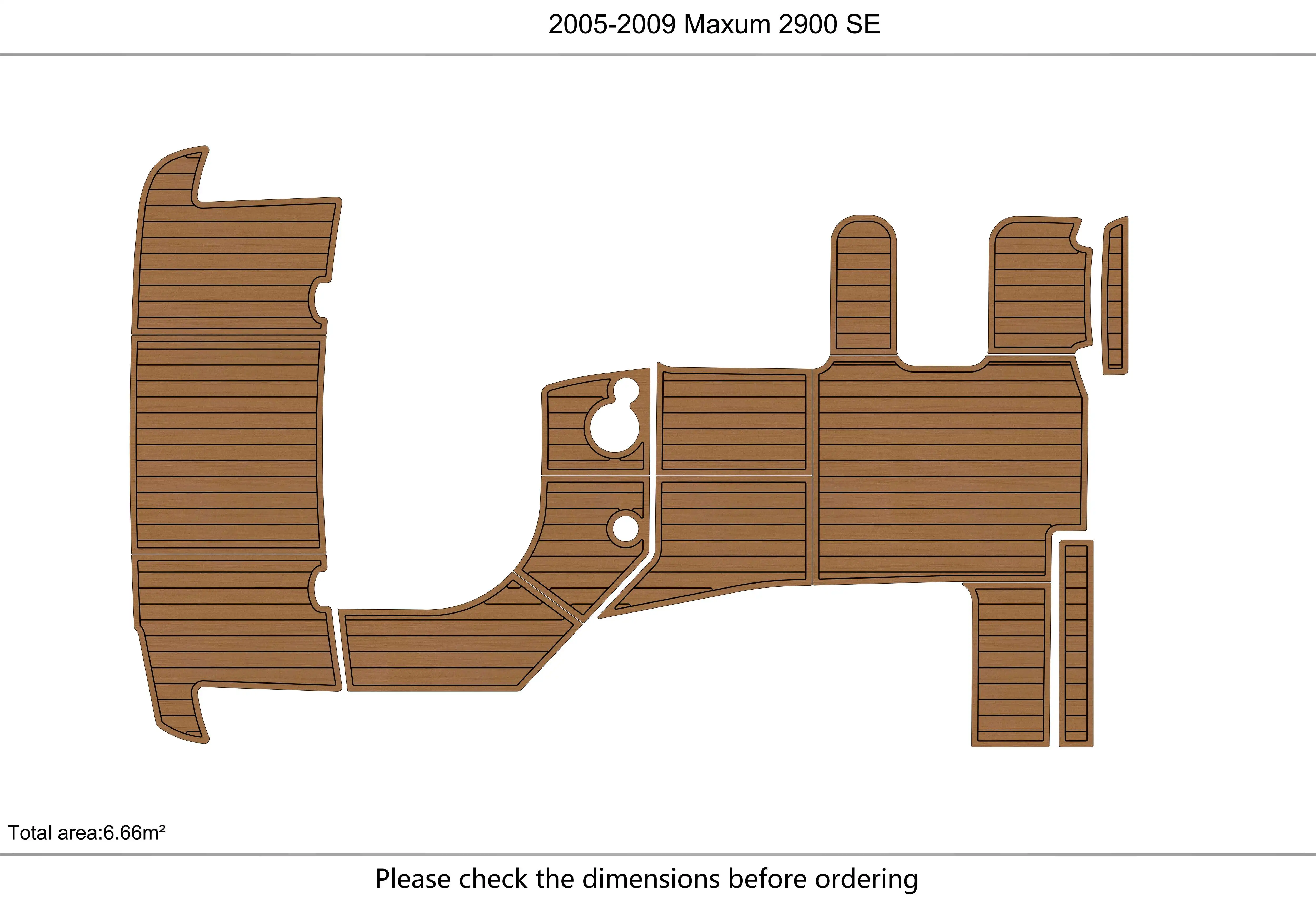 

2005-2009 Maxum 2900 SE платформа для плавания в кабине 1/4 дюйма 6 мм EVA искусственный ковер для водных лыж яхты рыбалки лодки нескользящий коврик для пола