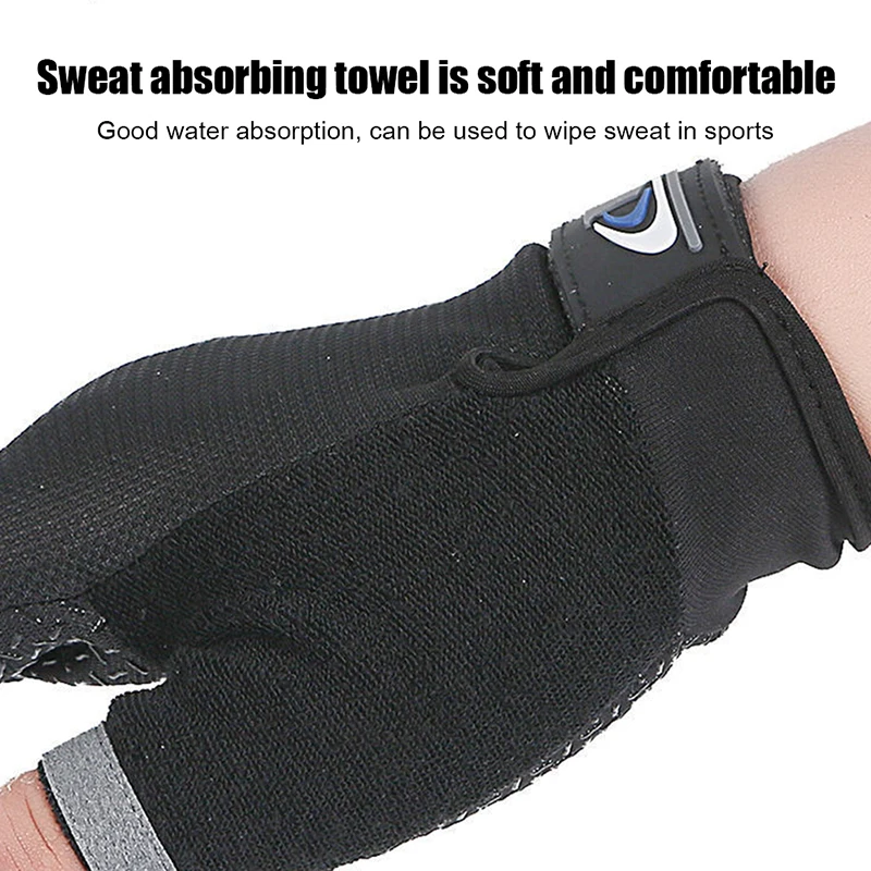 Summer Men's Fishing Gloves Anti-UV Cycling Women Two Finger Cut Male Touch Screen Angling Anti-Slip Breathable Fitness Gloves 3