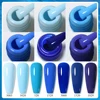 Arte Clavo Blue Color Series Gel Nail Polish Long Lasting Varnish Lacquer Gel Top Base Coat Soak Off Nail Art Design Manicure 4