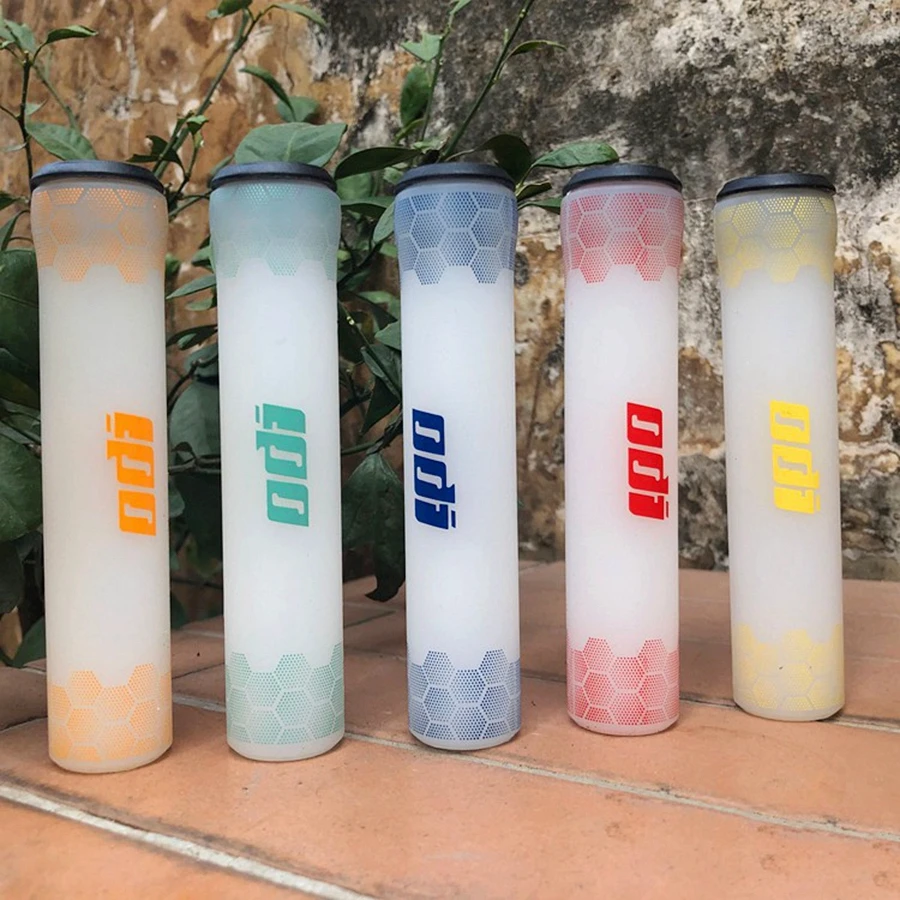 ODI Silicone Handlebar MTB Biike Grips Folding Balance Riding Grips Shockproof Non-slip Mountain Bicycle Handlebar Accessories bicycle handlebar grips bicycle accessories bike handlebar grips bike handle grips