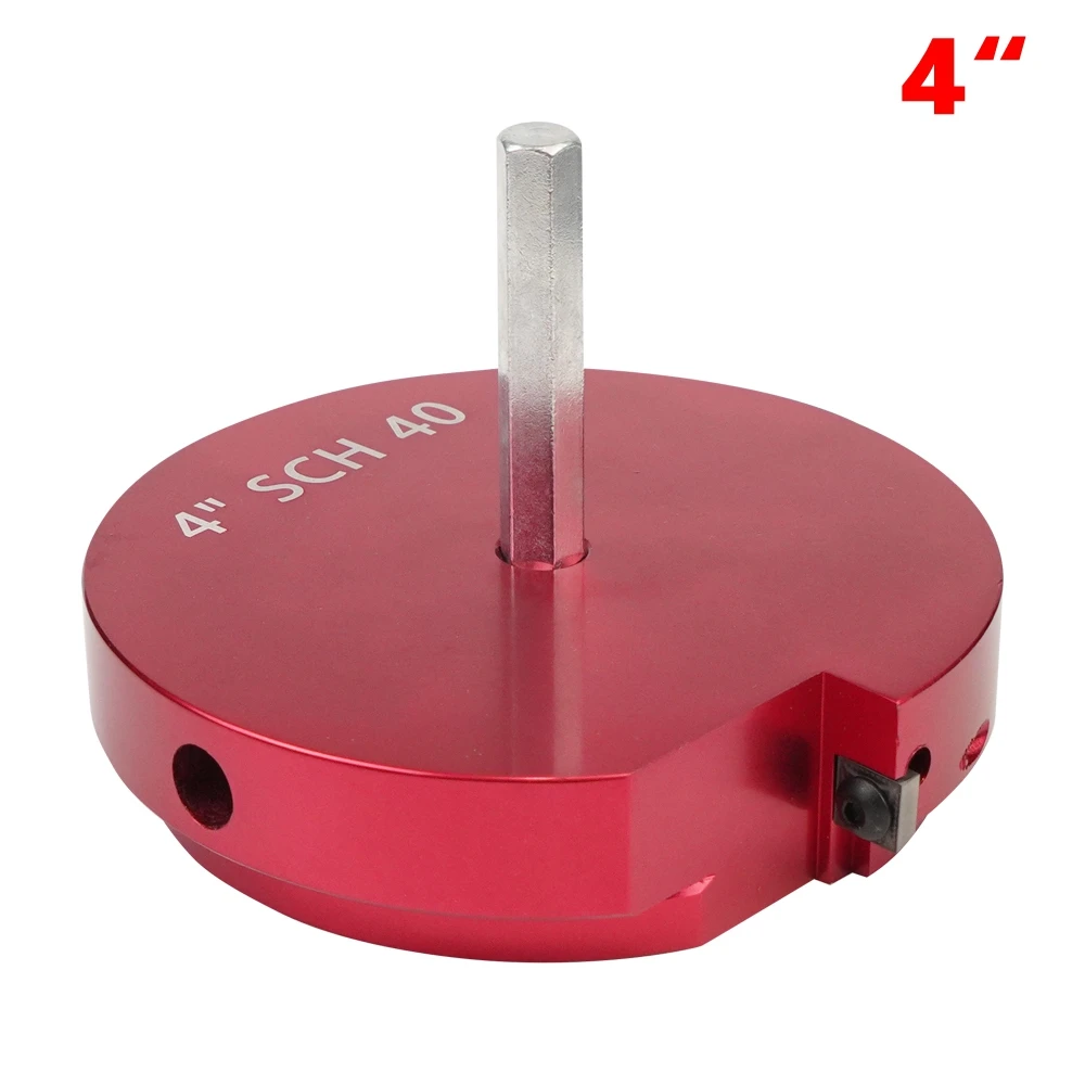 Kit Alésoir Pour Tuyaux PVC/ABS - 7 Tailles De 1.27 à 10.2 Cm - Lame Carbure De Tungstène - Pour Plomberie, Réparations