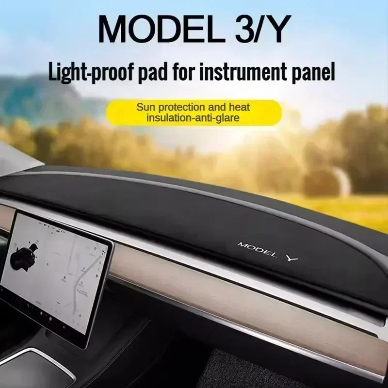 Dark Pad Sun Shade for Car Center Console