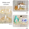 Luxury Acrylic Bathroom Shelf without Drilling Corner Shelf For Shower Kitchen Toilet Skincare Organizer Bathroom Accessories 5