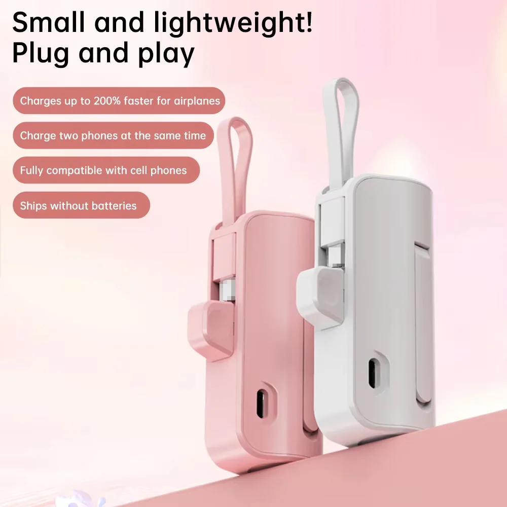 Welding-free 1-cell 18650/21700 Battery Power Bank Case DIY Mobile Power Supply Box kit for Type-C