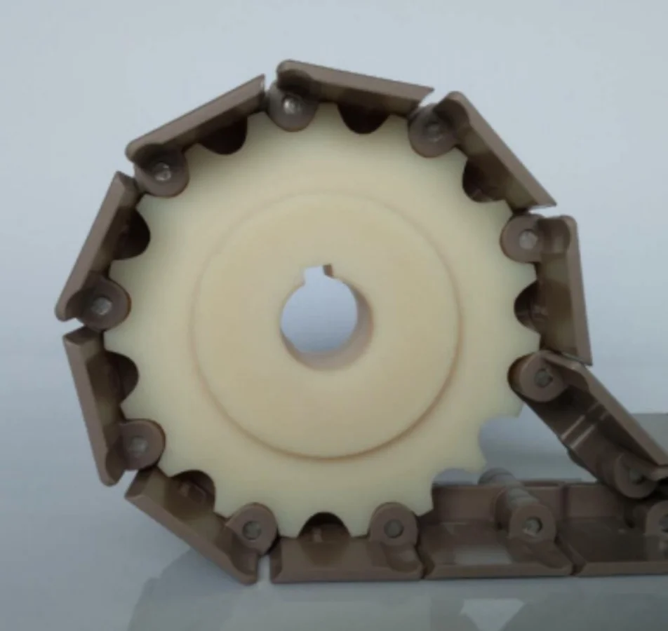 2pcs 21Teeths Diameter:129.26mm hole:30mm Casting Nylon 820 Series Machining Sprocket Automatic Assembly Line Driving Wheel