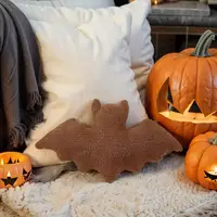 New Halloween Bat Plush Toys For Indoor Home Decor Cute Soft Stuffed Sofa Bed Pillow Dolls For Kid Birthday Christmas Gift 2