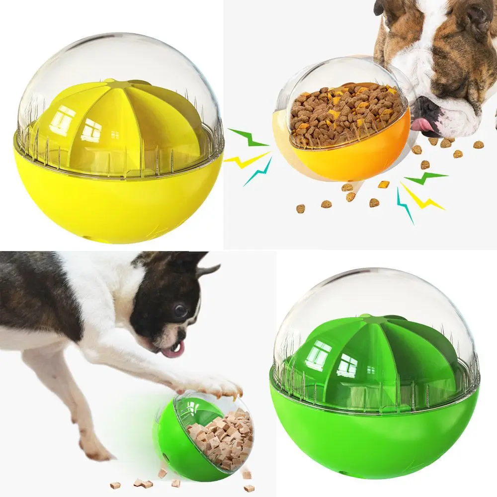 Dog Balls Treat Dispenser Wobble Wag Talking Ball Puppy Toys