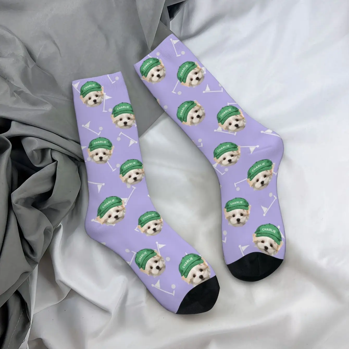 Personalized Pet Photo Socks - Custom Gift for Pet Lovers, Cat & Dog Dads