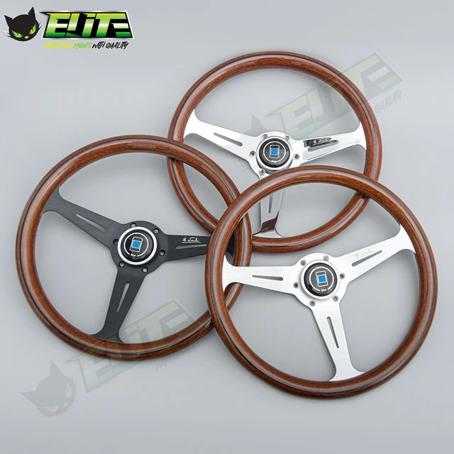 NARDIハンドルとウッドシフトノブ