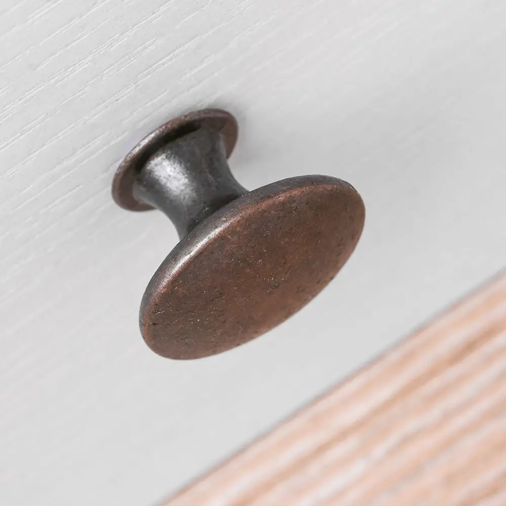 Antique Style Pull Handles Bronze Tone Retro Alloy Kitchen Drawer Cabinet Door Knobs Furniture Hardware Fittings 2Pcs