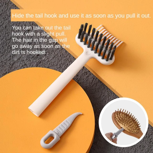 1Pcs Comb Cleaner Delicate Cleaning Hair Brush Comb Cleaning Tools Handle  Embeded Tool 2 in1 Airbag-comb Cleaner Edge Brush - AliExpress