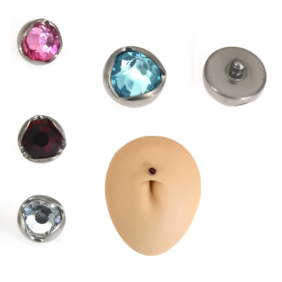 F136 16G 1,2 мм нить для пирсинга губы сверху с фианитом кристалл микро кожа для дайвера дермальный якорь серьги с драгоценным камнями сменный шар верха уникальный Дерм F136 16G 1,2 мм нить для пирсинга губы сверху с фианитом кристалл микро кожа для дайвера дермальный якорь серьги с драгоценным камнями сменный шар верха уникальный Дерм