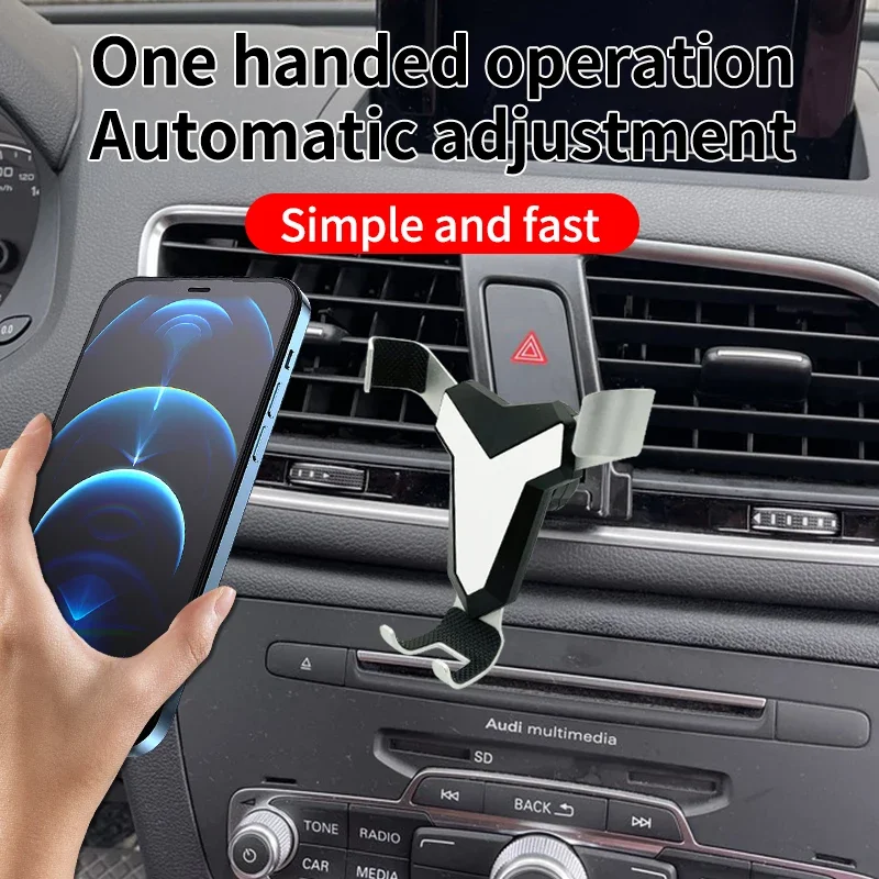 Phone Holder For AUDI Q3 2013 2014 2015 Air Vent Mount Mobile Support GPS Stand Bracket Car Accessories