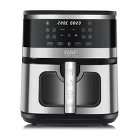 8L intelligent automatic touch air fryer touch color screen household electric fryer 2