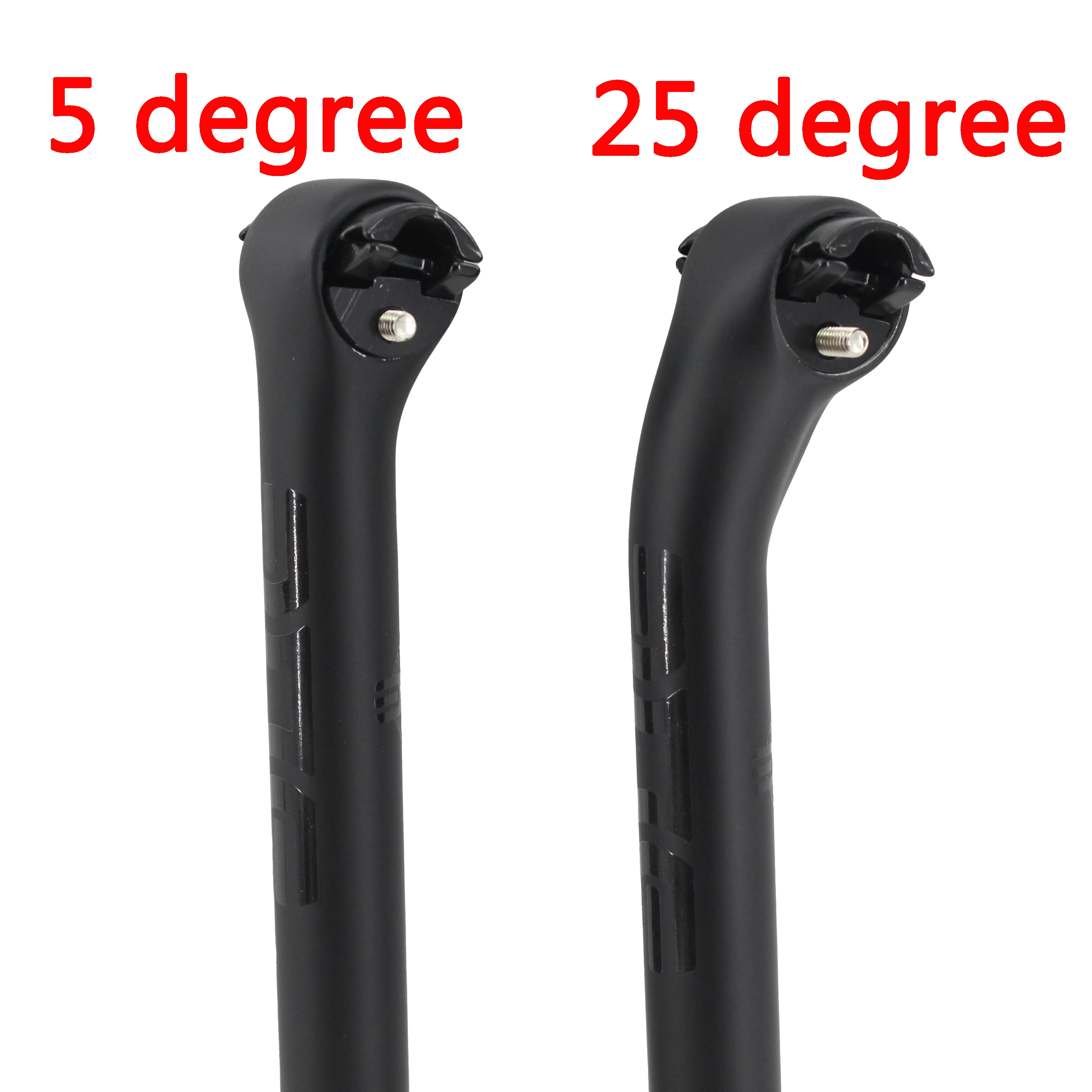 Marke Neue Rennrad UD Volle Carbon Faser Sattelstütze Carbon Fahrrad Sattelstütze MTB carbon sattelstütze 27,2/30,8/31,6mm 5mm/25mm offset – Detail 1