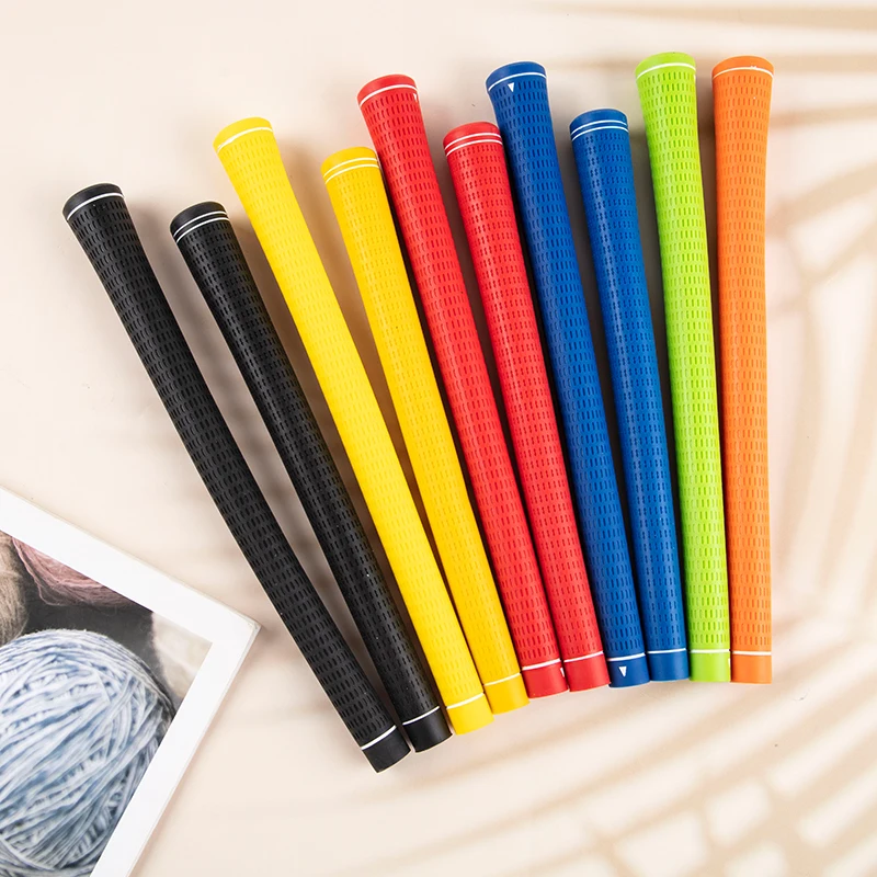 New 1PC Golf Grips Universal Rubber Golf Grips 7 Colors Choice 3